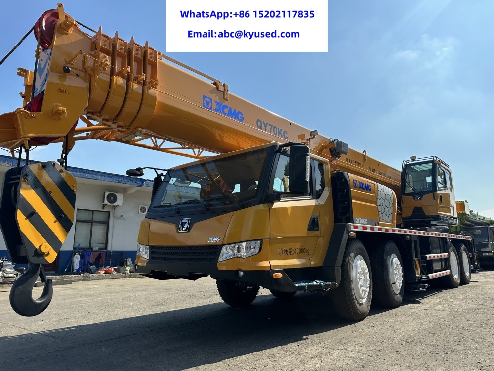XCMG QY70KC XCT70 QY75K QY50KC XCT50 XCT55 55T 60T 70TON TRUCK CRANE - Τηλεσκοπικός γερανός: φωτογραφία 1 XCMG QY70KC XCT70 QY75K QY50KC XCT50 XCT55 55T 60T 70TON TRUCK CRANE - Τηλεσκοπικός γερανός: φωτογραφία 1
