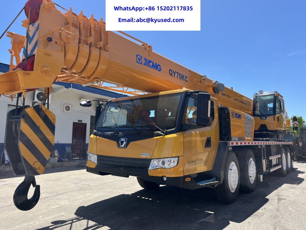 XCMG QY70KC XCT70 QY75KC XCT75 QY100K  QY130K QY50KC QY160K 25TON QY25K XCT25 30TON QY35K5C 35TON 50T 70TON 75T 100T 130T 160T - Τηλεσκοπικός γερανός: φωτογραφία 2 XCMG QY70KC XCT70 QY75KC XCT75 QY100K  QY130K QY50KC QY160K 25TON QY25K XCT25 30TON QY35K5C 35TON 50T 70TON 75T 100T 130T 160T - Τηλεσκοπικός γερανός: φωτογραφία 2