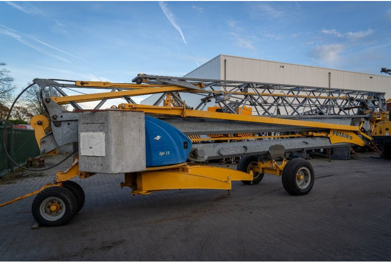 Potain Igo 15 - Γερανός: φωτογραφία 3 Potain Igo 15 - Γερανός: φωτογραφία 3