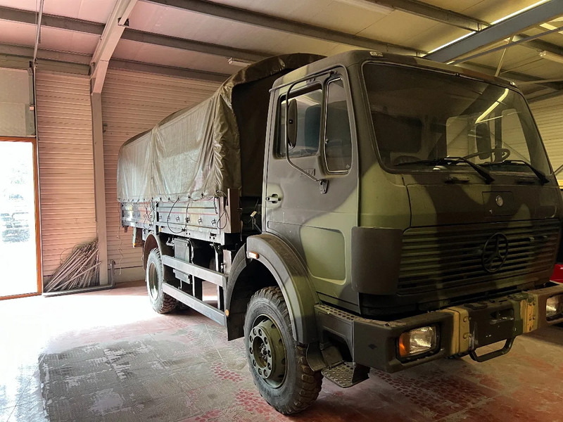 Mercedes-Benz 1017 A/4X4 - Φορτηγό μουσαμάς: φωτογραφία 3 Mercedes-Benz 1017 A/4X4 - Φορτηγό μουσαμάς: φωτογραφία 3