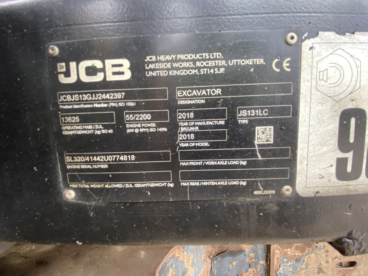 JCB JS131 - Ερπυστριοφόρος εκσκαφέας: φωτογραφία 2 JCB JS131 - Ερπυστριοφόρος εκσκαφέας: φωτογραφία 2