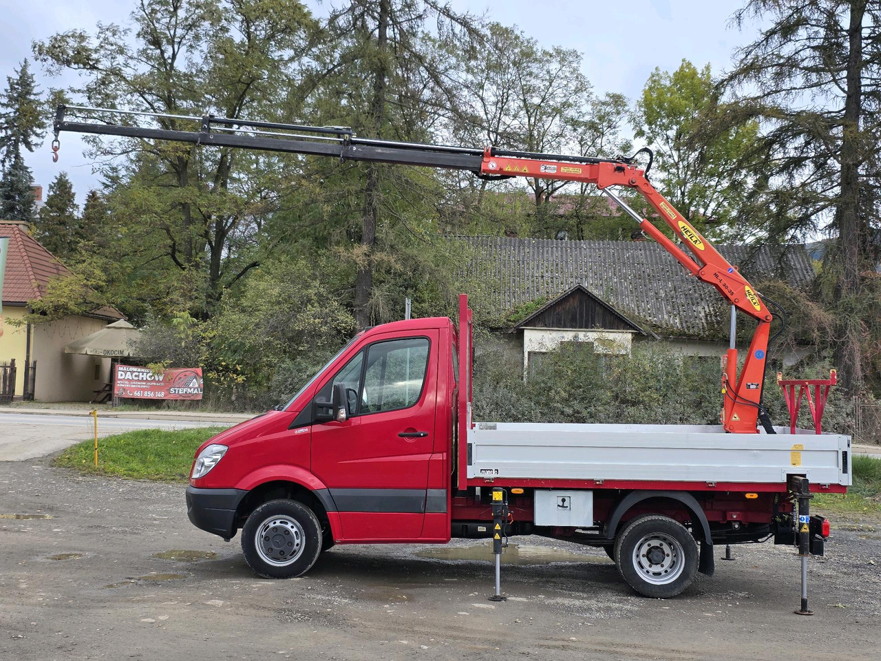 Mercedes-Benz Sprinter 418 CDI Skrzynia +HDS 10.5 M +Pilot  ! 87000km ! - Μικρό φορτηγό με καρότσα: φωτογραφία 4 Mercedes-Benz Sprinter 418 CDI Skrzynia +HDS 10.5 M +Pilot  ! 87000km ! - Μικρό φορτηγό με καρότσα: φωτογραφία 4