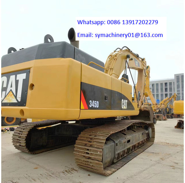 Ερπυστριοφόρος εκσκαφέας Caterpillar 345D: φωτογραφία 10
