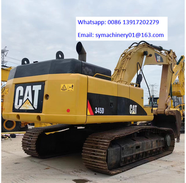 Ερπυστριοφόρος εκσκαφέας Caterpillar 345D: φωτογραφία 12