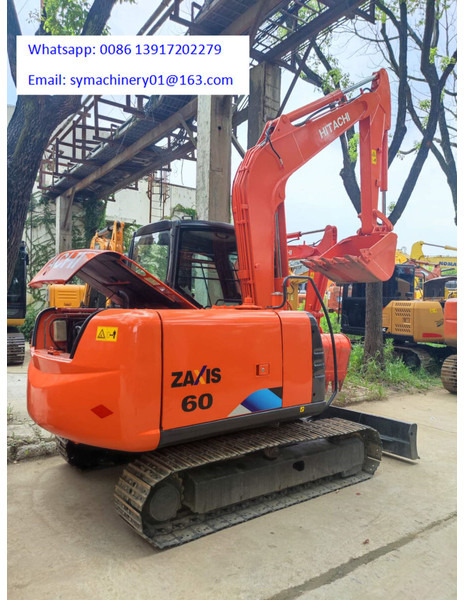 Hitachi ZX60 - Μίνι εκσκαφέας: φωτογραφία 3 Hitachi ZX60 - Μίνι εκσκαφέας: φωτογραφία 3