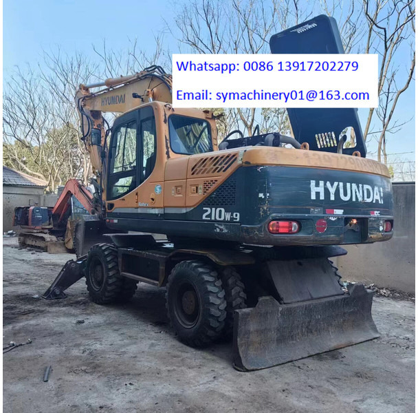 Hyundai R210W - Τροχοφόρος εκσκαφέας: φωτογραφία 1 Hyundai R210W - Τροχοφόρος εκσκαφέας: φωτογραφία 1
