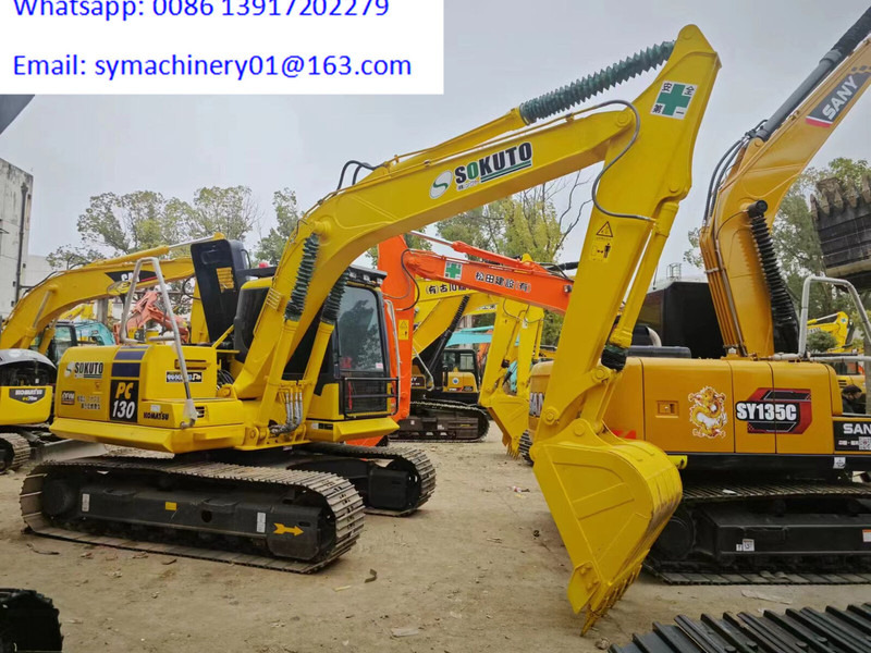 Ερπυστριοφόρος εκσκαφέας Komatsu PC130: φωτογραφία 12
