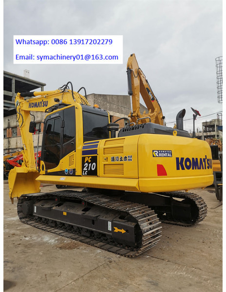 Komatsu PC210LC-8 - Ερπυστριοφόρος εκσκαφέας: φωτογραφία 2 Komatsu PC210LC-8 - Ερπυστριοφόρος εκσκαφέας: φωτογραφία 2