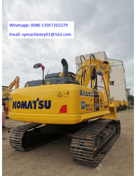 Komatsu PC210LC-8 - Ερπυστριοφόρος εκσκαφέας: φωτογραφία 3 Komatsu PC210LC-8 - Ερπυστριοφόρος εκσκαφέας: φωτογραφία 3