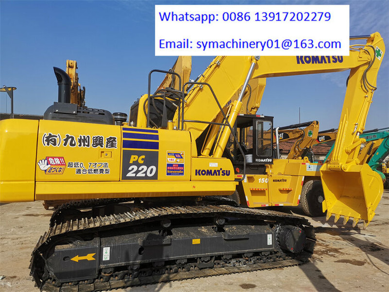 Komatsu PC220-8N1 - Ερπυστριοφόρος εκσκαφέας: φωτογραφία 1 Komatsu PC220-8N1 - Ερπυστριοφόρος εκσκαφέας: φωτογραφία 1