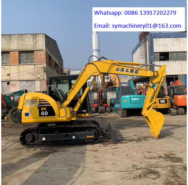 Komatsu PC60-8 - Μίνι εκσκαφέας: φωτογραφία 4 Komatsu PC60-8 - Μίνι εκσκαφέας: φωτογραφία 4