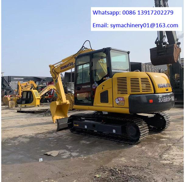 Komatsu PC60-8 - Μίνι εκσκαφέας: φωτογραφία 3 Komatsu PC60-8 - Μίνι εκσκαφέας: φωτογραφία 3