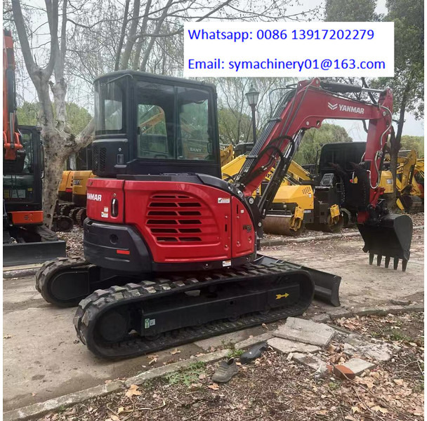 Yanmar Vio 55 - Μίνι εκσκαφέας: φωτογραφία 5 Yanmar Vio 55 - Μίνι εκσκαφέας: φωτογραφία 5