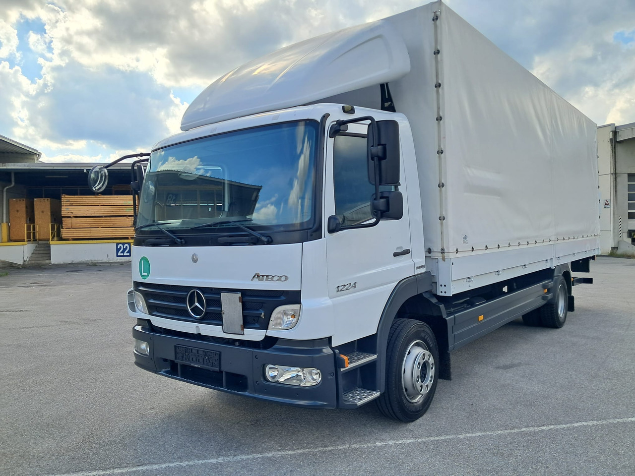 MERCEDES-BENZ ATEGO 12 24 Plane LBW | Klima | Schaltgetriebe - Φορτηγό μουσαμάς: φωτογραφία 1 MERCEDES-BENZ ATEGO 12 24 Plane LBW | Klima | Schaltgetriebe - Φορτηγό μουσαμάς: φωτογραφία 1