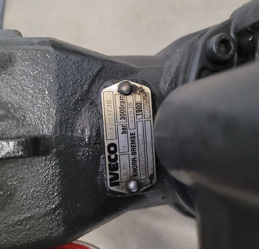 KOMPRESOR +WSPOMAGANIE IVECO STRALIS ORYGINAŁ 504293730 CHWALIM116 - Κομπρεσέρ για Φορτηγό: φωτογραφία 4 KOMPRESOR +WSPOMAGANIE IVECO STRALIS ORYGINAŁ 504293730 CHWALIM116 - Κομπρεσέρ για Φορτηγό: φωτογραφία 4