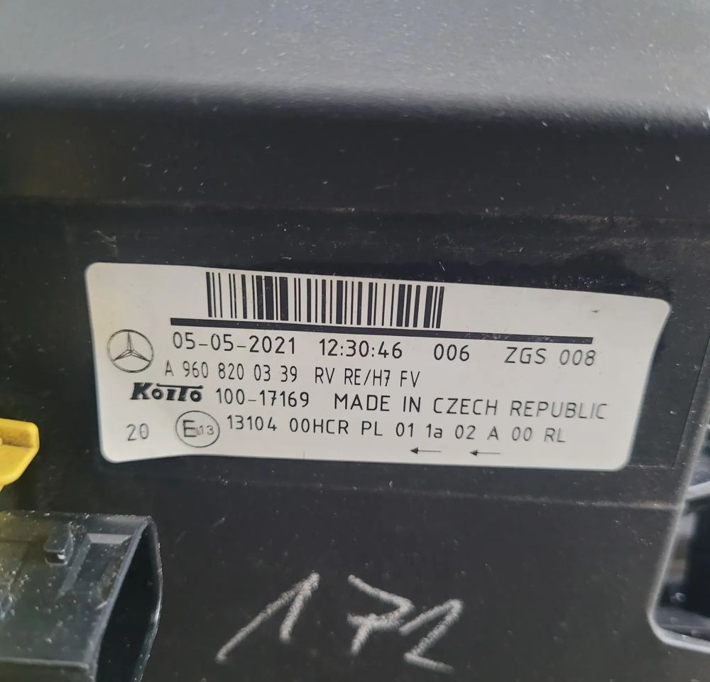 LAMPA RH MERCEDES ACTROS MP4 A9608200339 CHWALIM116 - Φωτισμός για Φορτηγό: φωτογραφία 4 LAMPA RH MERCEDES ACTROS MP4 A9608200339 CHWALIM116 - Φωτισμός για Φορτηγό: φωτογραφία 4