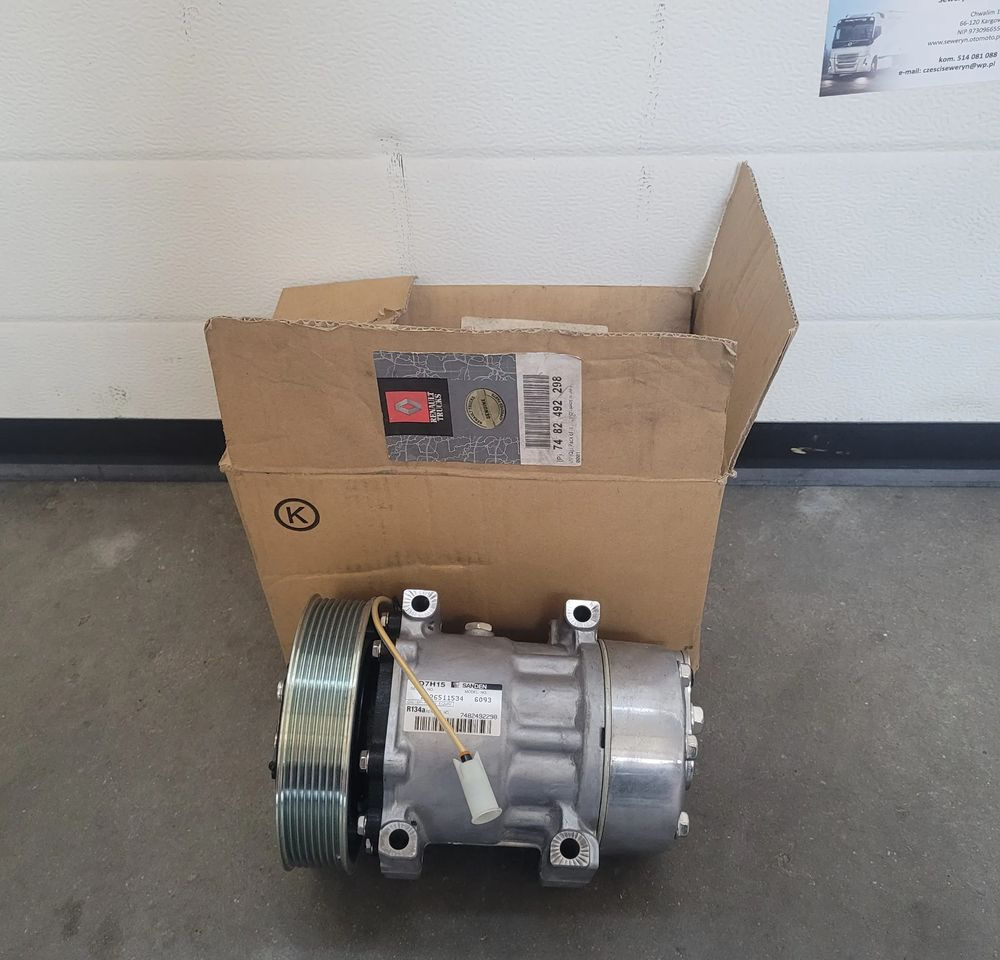 POMPA KLIMATYZACJI RENAULT RANGE T GAMA ORYGINAŁ NOWA CHWALIM116 7482492298 - Ανταλλακτικό AC για Φορτηγό: φωτογραφία 1 POMPA KLIMATYZACJI RENAULT RANGE T GAMA ORYGINAŁ NOWA CHWALIM116 7482492298 - Ανταλλακτικό AC για Φορτηγό: φωτογραφία 1