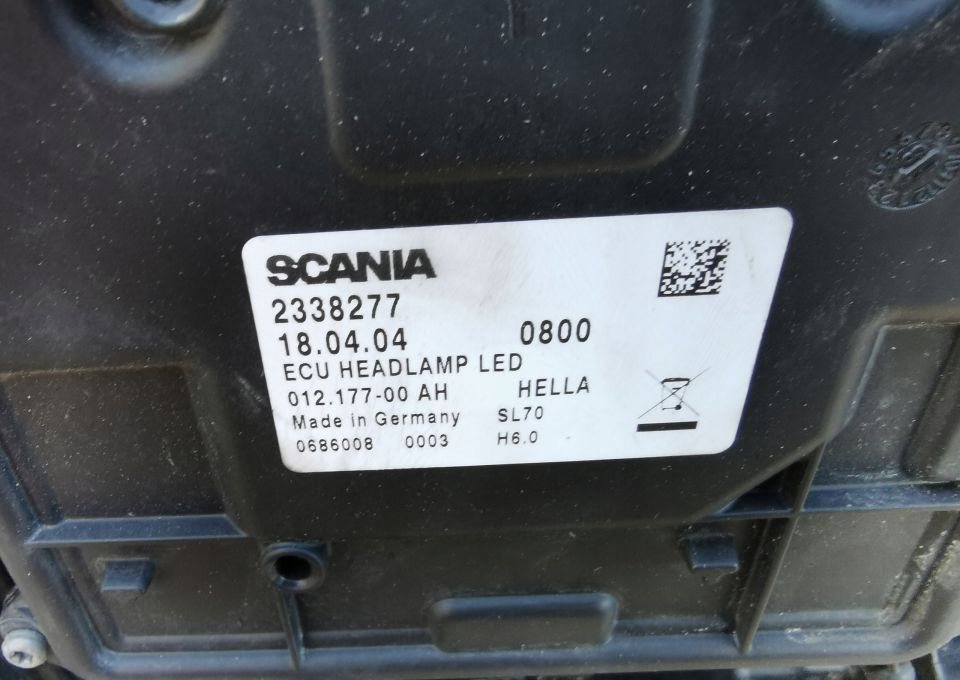 Προβολέας για Φορτηγό Scania OE 2655848 reflektor LEWA ORYGINAŁ: φωτογραφία 6