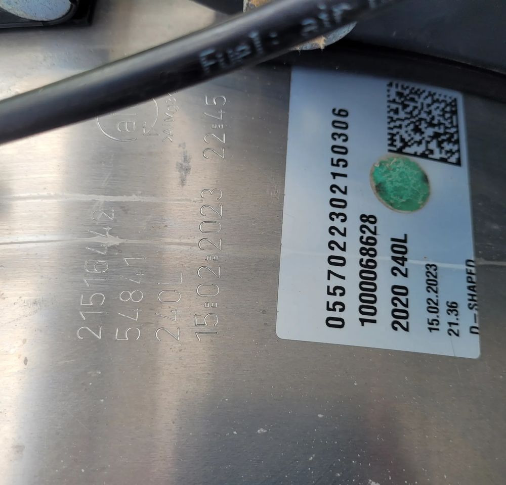 ZBIORNIK PALIWA VOLVO FH4 FM 240L 21516442 60X70X70 CM CHWALIM116 - Ρεζερβουάρ καυσίμου για Φορτηγό: φωτογραφία 4 ZBIORNIK PALIWA VOLVO FH4 FM 240L 21516442 60X70X70 CM CHWALIM116 - Ρεζερβουάρ καυσίμου για Φορτηγό: φωτογραφία 4