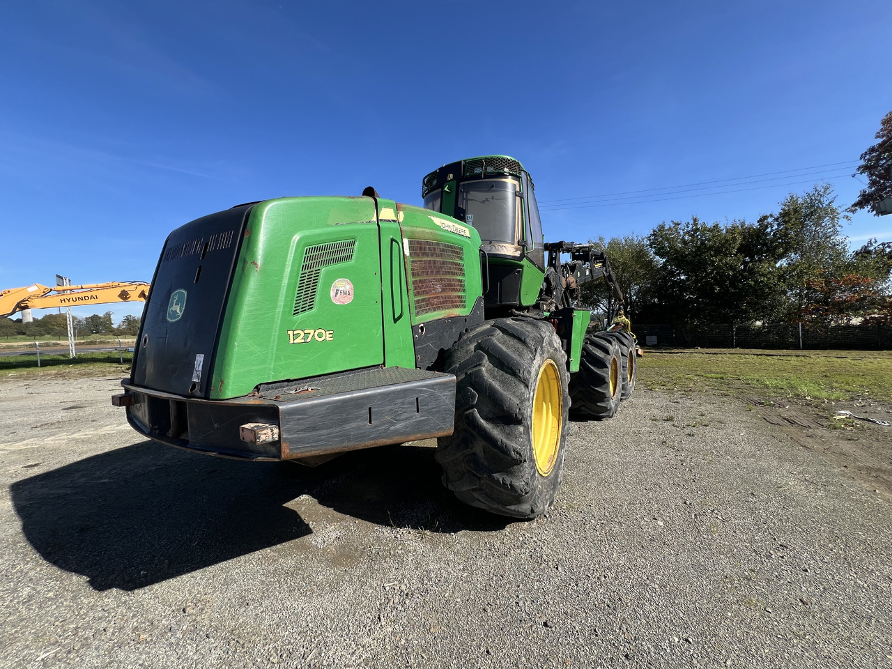 JOHN DEERE 1270E - Συλλεκτική μηχανή - forest harvester: φωτογραφία 3 JOHN DEERE 1270E - Συλλεκτική μηχανή - forest harvester: φωτογραφία 3