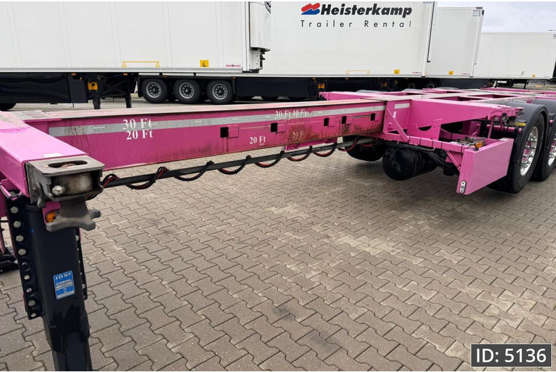 Broshuis 3UCC-39/45 Multi / 2x Extandable / 2x Lift Axle - Επικαθήμενο μεταφοράς εμπορευματοκιβωτίων/ Κινητό αμάξωμα: φωτογραφία 2 Broshuis 3UCC-39/45 Multi / 2x Extandable / 2x Lift Axle - Επικαθήμενο μεταφοράς εμπορευματοκιβωτίων/ Κινητό αμάξωμα: φωτογραφία 2