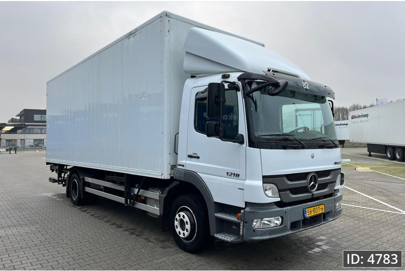 Mercedes-Benz Atego 1218 Day Cab, Euro 5, BDF / EPS automatic / standklima / DHOLLANDIA 2000KG - Φορτηγό μεταφοράς εμπορευματοκιβωτίων/ Κινητό αμάξωμα: φωτογραφία 4 Mercedes-Benz Atego 1218 Day Cab, Euro 5, BDF / EPS automatic / standklima / DHOLLANDIA 2000KG - Φορτηγό μεταφοράς εμπορευματοκιβωτίων/ Κινητό αμάξωμα: φωτογραφία 4
