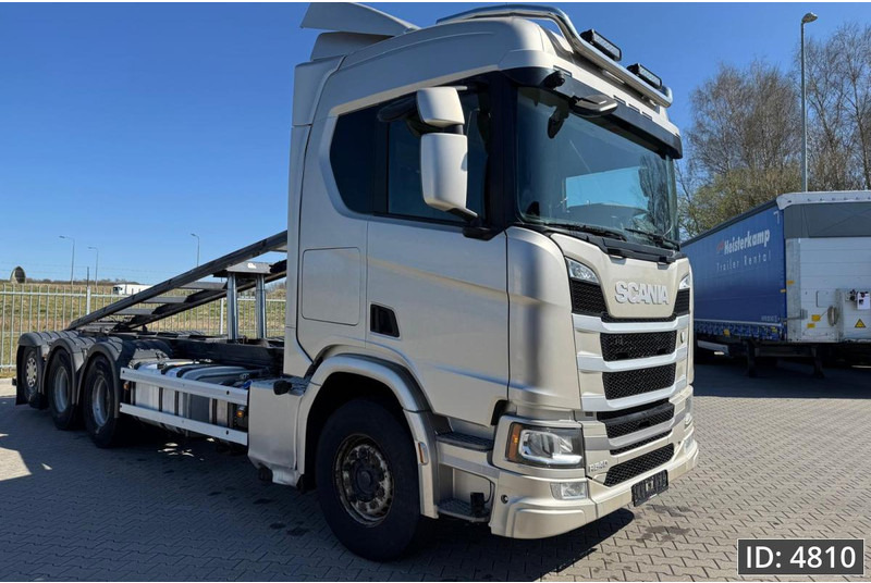 Scania R540 Topline, Euro 6, / 8x4 / BDF / Lift axle / frame 7.4 m - Φορτηγό μεταφοράς εμπορευματοκιβωτίων/ Κινητό αμάξωμα: φωτογραφία 4 Scania R540 Topline, Euro 6, / 8x4 / BDF / Lift axle / frame 7.4 m - Φορτηγό μεταφοράς εμπορευματοκιβωτίων/ Κινητό αμάξωμα: φωτογραφία 4