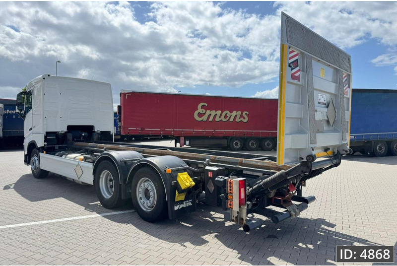 Volvo FH 500 Globetrotter, Euro 6, / 6x2 / Hydraulic body / frame 7.4 m / Tail lift - Φορτηγό μεταφοράς εμπορευματοκιβωτίων/ Κινητό αμάξωμα: φωτογραφία 2 Volvo FH 500 Globetrotter, Euro 6, / 6x2 / Hydraulic body / frame 7.4 m / Tail lift - Φορτηγό μεταφοράς εμπορευματοκιβωτίων/ Κινητό αμάξωμα: φωτογραφία 2