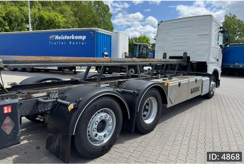 Volvo FH 500 Globetrotter, Euro 6, / 6x2 / Hydraulic body / frame 7.4 m / Tail lift - Φορτηγό μεταφοράς εμπορευματοκιβωτίων/ Κινητό αμάξωμα: φωτογραφία 5 Volvo FH 500 Globetrotter, Euro 6, / 6x2 / Hydraulic body / frame 7.4 m / Tail lift - Φορτηγό μεταφοράς εμπορευματοκιβωτίων/ Κινητό αμάξωμα: φωτογραφία 5
