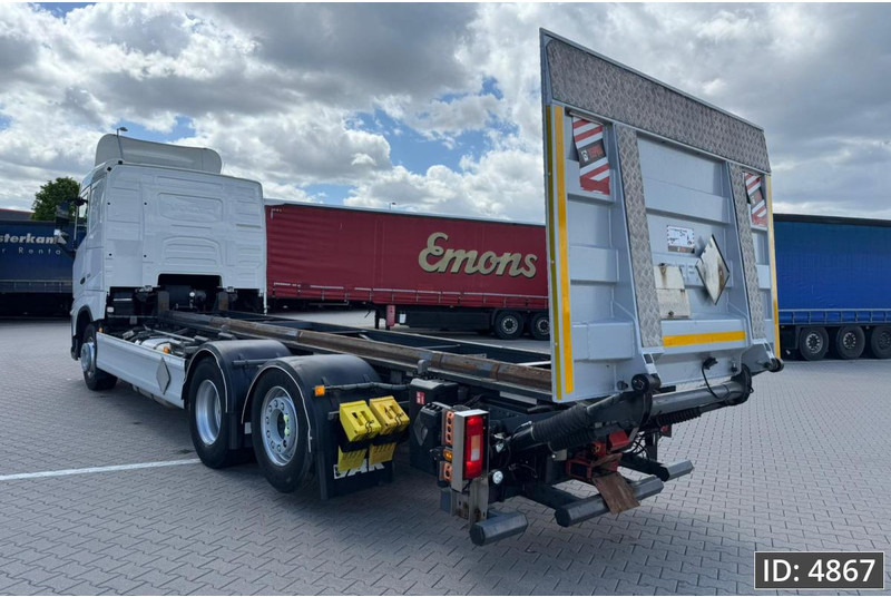 Volvo FH 500 Globetrotter, Euro 6, / 6x2 / Hydraulic body / frame 7.4 m / Tail lift - Φορτηγό μεταφοράς εμπορευματοκιβωτίων/ Κινητό αμάξωμα: φωτογραφία 2 Volvo FH 500 Globetrotter, Euro 6, / 6x2 / Hydraulic body / frame 7.4 m / Tail lift - Φορτηγό μεταφοράς εμπορευματοκιβωτίων/ Κινητό αμάξωμα: φωτογραφία 2