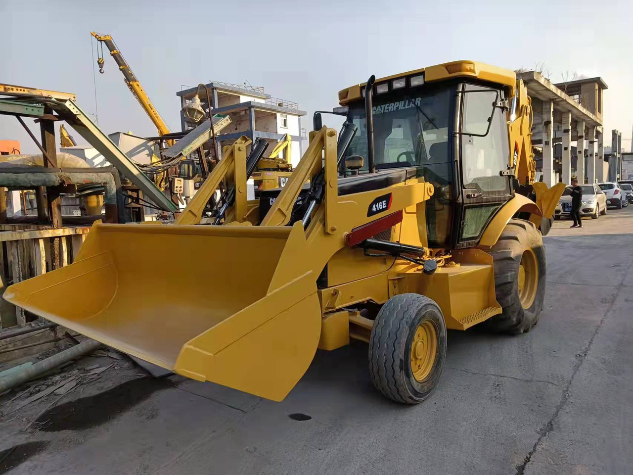 CATERPILLAR 416E - Φορτωτής εκσκαφέας: φωτογραφία 3 CATERPILLAR 416E - Φορτωτής εκσκαφέας: φωτογραφία 3