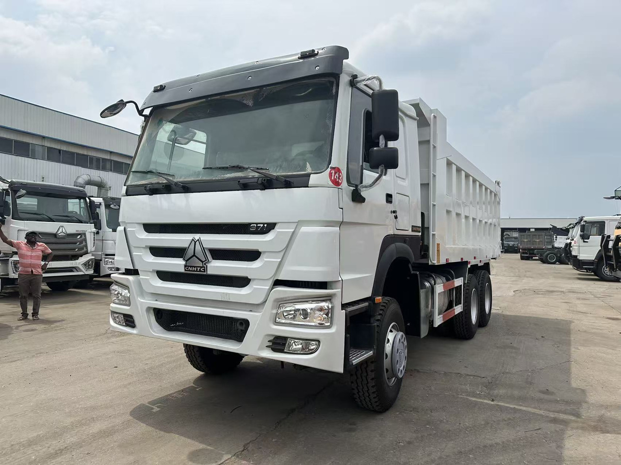 HOWO Howo Dump truck 6✖4 White - Φορτηγό ανατρεπόμενο: φωτογραφία 1 HOWO Howo Dump truck 6✖4 White - Φορτηγό ανατρεπόμενο: φωτογραφία 1