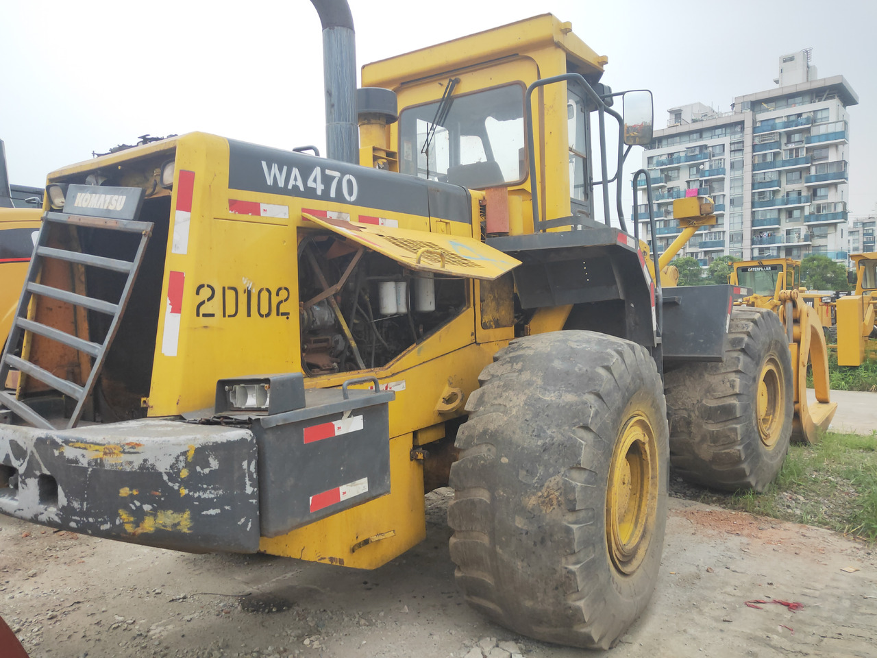 KOMATSU Wheel WA470-3 With a fork - Ελαστιχοφόρος φορτωτής: φωτογραφία 3 KOMATSU Wheel WA470-3 With a fork - Ελαστιχοφόρος φορτωτής: φωτογραφία 3