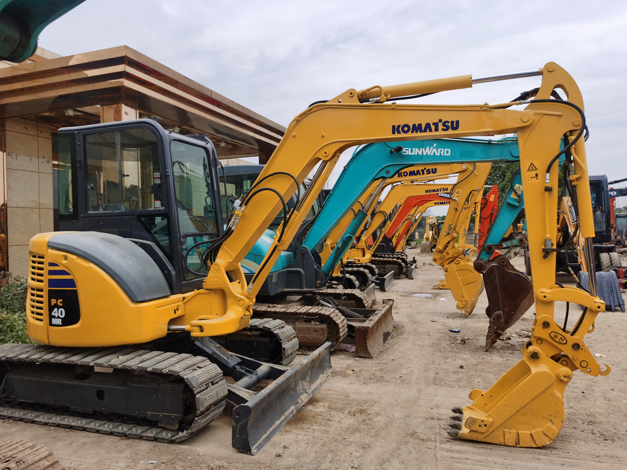 Μίνι εκσκαφέας Komatsu Mini Excavator Pc40MR: φωτογραφία 9