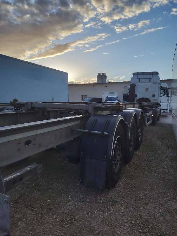 Semi-remorque 3 Essieux 38 TONNES CHARIOT COULISSANT - Επικαθήμενο μεταφοράς εμπορευματοκιβωτίων/ Κινητό αμάξωμα: φωτογραφία 3 Semi-remorque 3 Essieux 38 TONNES CHARIOT COULISSANT - Επικαθήμενο μεταφοράς εμπορευματοκιβωτίων/ Κινητό αμάξωμα: φωτογραφία 3