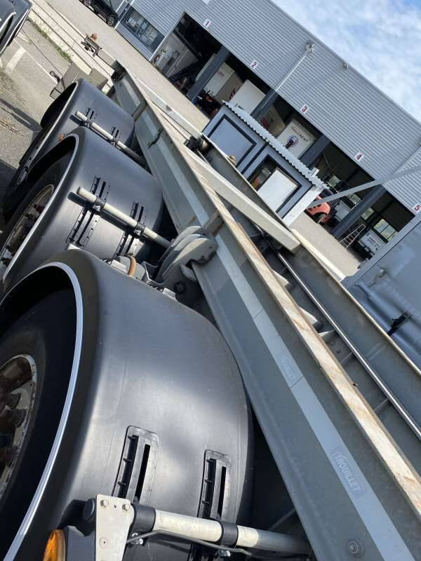Semi-remorque 3 Essieux 38 TONNES CHARIOT COULISSANT - Επικαθήμενο μεταφοράς εμπορευματοκιβωτίων/ Κινητό αμάξωμα: φωτογραφία 4 Semi-remorque 3 Essieux 38 TONNES CHARIOT COULISSANT - Επικαθήμενο μεταφοράς εμπορευματοκιβωτίων/ Κινητό αμάξωμα: φωτογραφία 4
