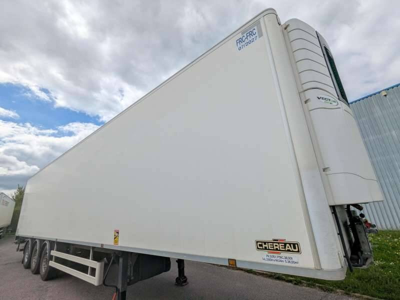 Semi-remorque 3 Essieux 38 TONNES HAYON CAISSE CHEREAU GROUPE CARRIER VECTOR 1950 MT - Επικαθήμενο ψυγείο: φωτογραφία 3 Semi-remorque 3 Essieux 38 TONNES HAYON CAISSE CHEREAU GROUPE CARRIER VECTOR 1950 MT - Επικαθήμενο ψυγείο: φωτογραφία 3