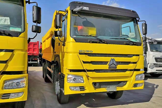 SINOTRUK Howo 400 10 Wheeler Dump Truck for Sale Price in Sierra Leone - Φορτηγό ανατρεπόμενο: φωτογραφία 1 SINOTRUK Howo 400 10 Wheeler Dump Truck for Sale Price in Sierra Leone - Φορτηγό ανατρεπόμενο: φωτογραφία 1