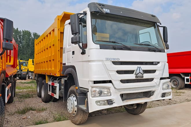 SINOTRUK Second Hand Sinotruk Howo 371 Dump Truck Specifications for Sale in Uruguay - Φορτηγό ανατρεπόμενο: φωτογραφία 1 SINOTRUK Second Hand Sinotruk Howo 371 Dump Truck Specifications for Sale in Uruguay - Φορτηγό ανατρεπόμενο: φωτογραφία 1