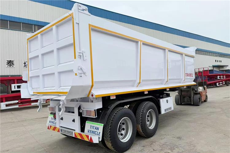 TITAN 2 Axle Dump Semi Trailer for Sale In Tanzania - Επικαθήμενο ανατρεπόμενο: φωτογραφία 3 TITAN 2 Axle Dump Semi Trailer for Sale In Tanzania - Επικαθήμενο ανατρεπόμενο: φωτογραφία 3