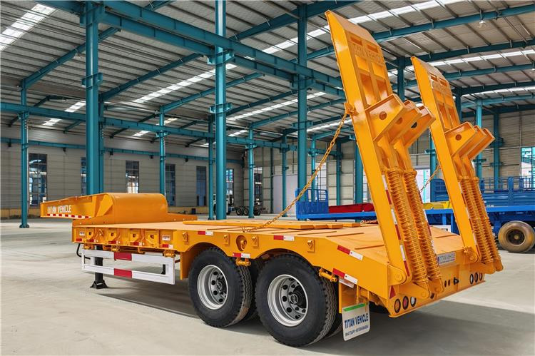 TITAN 2 Axle Low Loader Truck Trailer for Sale In Uganda - Επικαθήμενο με χαμηλό δάπεδο: φωτογραφία 5 TITAN 2 Axle Low Loader Truck Trailer for Sale In Uganda - Επικαθήμενο με χαμηλό δάπεδο: φωτογραφία 5