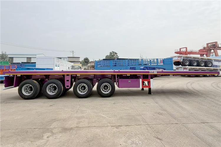 TITAN 4 Axle 40ft Flatbed Semi Trailer for Sale In Guam - Επικαθήμενο πλατφόρμα/ Καρότσα: φωτογραφία 2 TITAN 4 Axle 40ft Flatbed Semi Trailer for Sale In Guam - Επικαθήμενο πλατφόρμα/ Καρότσα: φωτογραφία 2