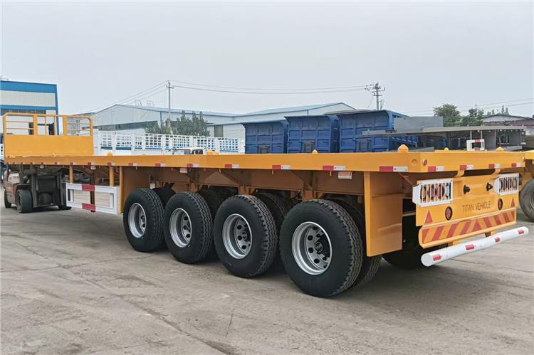 TITAN 4 Axle Flatbed Trailer for Sale Price In Senegal - Επικαθήμενο πλατφόρμα/ Καρότσα: φωτογραφία 2 TITAN 4 Axle Flatbed Trailer for Sale Price In Senegal - Επικαθήμενο πλατφόρμα/ Καρότσα: φωτογραφία 2