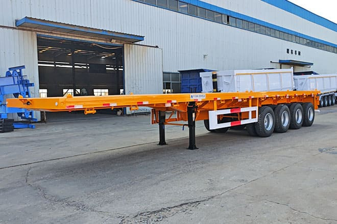 TITAN 40 Foot Flatbed Semi Trailer for Sale in Saudi Arabia - Επικαθήμενο πλατφόρμα/ Καρότσα: φωτογραφία 3 TITAN 40 Foot Flatbed Semi Trailer for Sale in Saudi Arabia - Επικαθήμενο πλατφόρμα/ Καρότσα: φωτογραφία 3