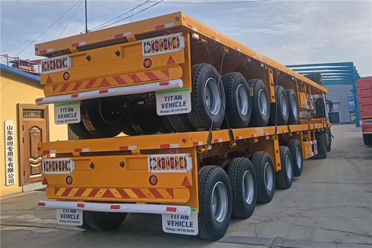 TITAN 5 Axle 13M Flatbed Trailer Price for Sale In Zimbabwe - Επικαθήμενο πλατφόρμα/ Καρότσα: φωτογραφία 5 TITAN 5 Axle 13M Flatbed Trailer Price for Sale In Zimbabwe - Επικαθήμενο πλατφόρμα/ Καρότσα: φωτογραφία 5