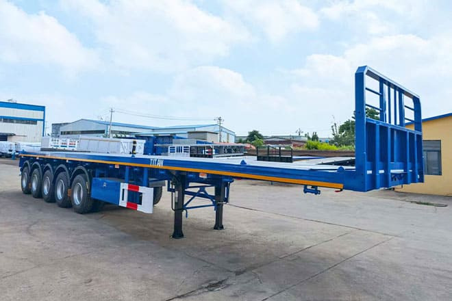 TITAN 5 Axle New Flatbed Trailers for Sale in Mauritius - Επικαθήμενο πλατφόρμα/ Καρότσα: φωτογραφία 4 TITAN 5 Axle New Flatbed Trailers for Sale in Mauritius - Επικαθήμενο πλατφόρμα/ Καρότσα: φωτογραφία 4