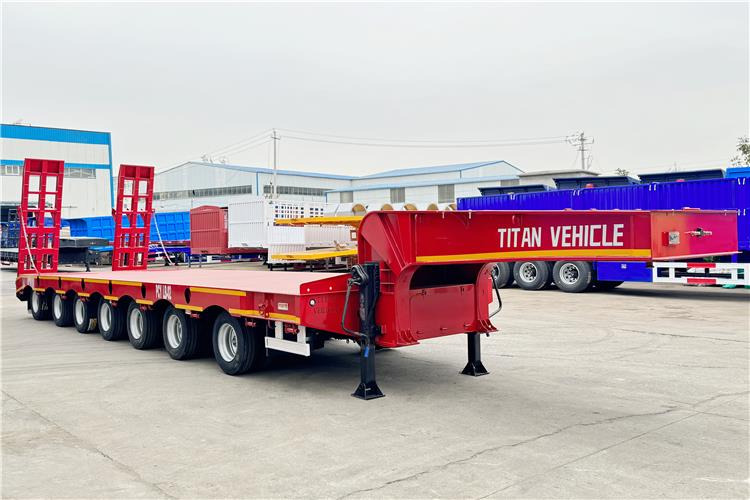 TITAN 7 Axle 120 Ton Lowbed Trailer for Sale In Saudi Arabia - Επικαθήμενο με χαμηλό δάπεδο: φωτογραφία 1 TITAN 7 Axle 120 Ton Lowbed Trailer for Sale In Saudi Arabia - Επικαθήμενο με χαμηλό δάπεδο: φωτογραφία 1