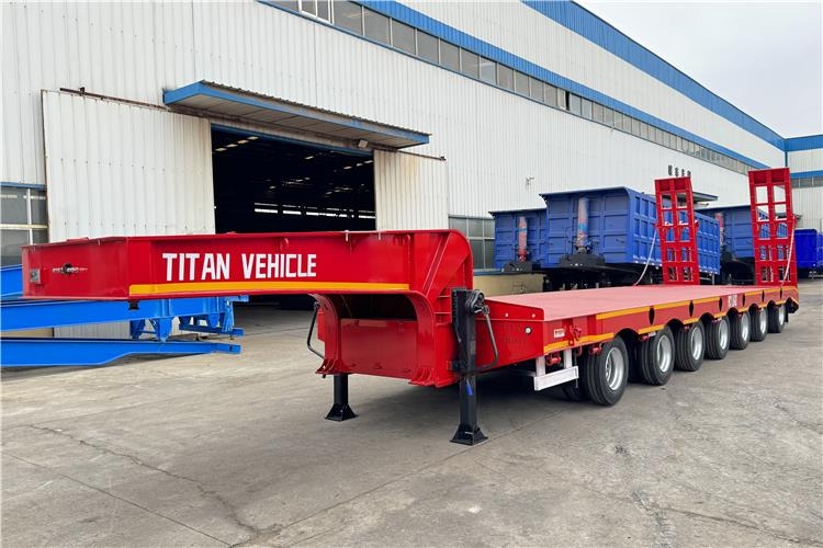 TITAN 7 Axle 120 Ton Lowbed Trailer for Sale In Saudi Arabia - Επικαθήμενο με χαμηλό δάπεδο: φωτογραφία 3 TITAN 7 Axle 120 Ton Lowbed Trailer for Sale In Saudi Arabia - Επικαθήμενο με χαμηλό δάπεδο: φωτογραφία 3