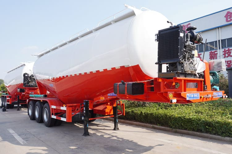 TITAN Bulk Cement Tanker Trailer for Sale in Ghana - Επικαθήμενο βυτίο: φωτογραφία 1 TITAN Bulk Cement Tanker Trailer for Sale in Ghana - Επικαθήμενο βυτίο: φωτογραφία 1