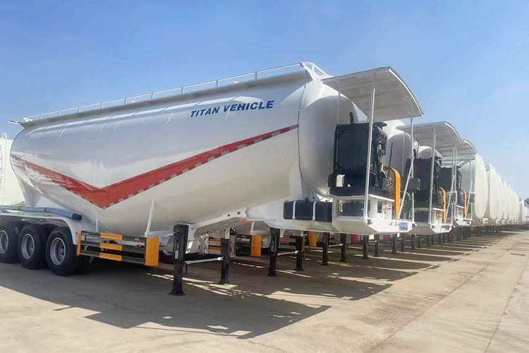 TITAN Cement Bulker Truck for Sale in Zambia - Επικαθήμενο βυτίο: φωτογραφία 3 TITAN Cement Bulker Truck for Sale in Zambia - Επικαθήμενο βυτίο: φωτογραφία 3